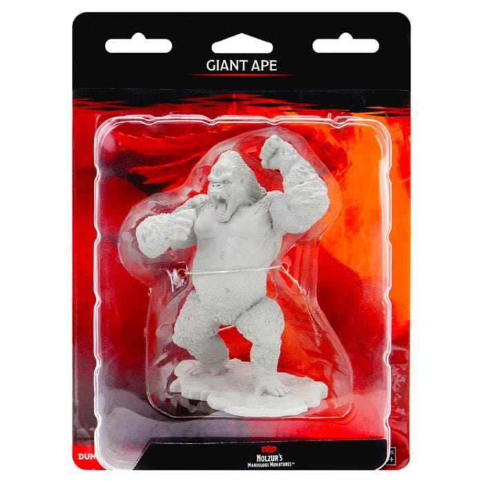 WizKids D&D: Nolzur's Marvelous Minis: Giant Ape W12 (Unpainted) - Lost City Toys