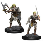 WizKids D&D: Nolzur's Marvelous Minis: Human Female Barbarian W1 (Unpainted) - Lost City Toys