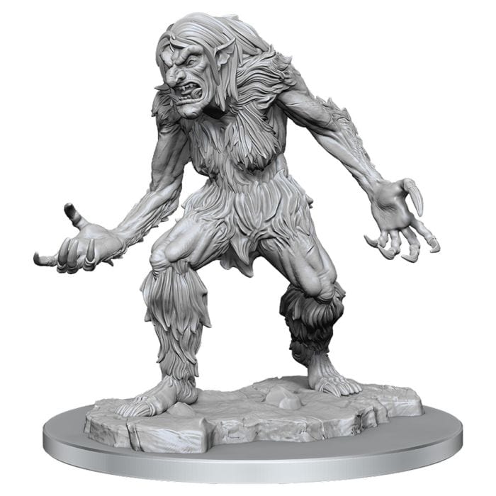 WizKids D&D: Nolzur's Marvelous Minis: Ice Troll Female Wave 16 (Unpainted) - Lost City Toys