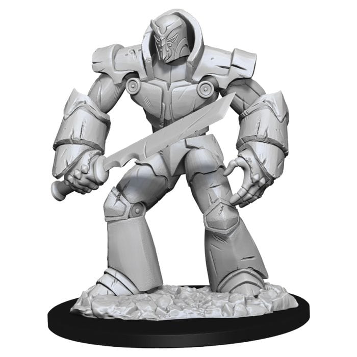 WizKids D&D: Nolzur's Marvelous Minis: Iron Golem W10 (Unpainted) - Lost City Toys