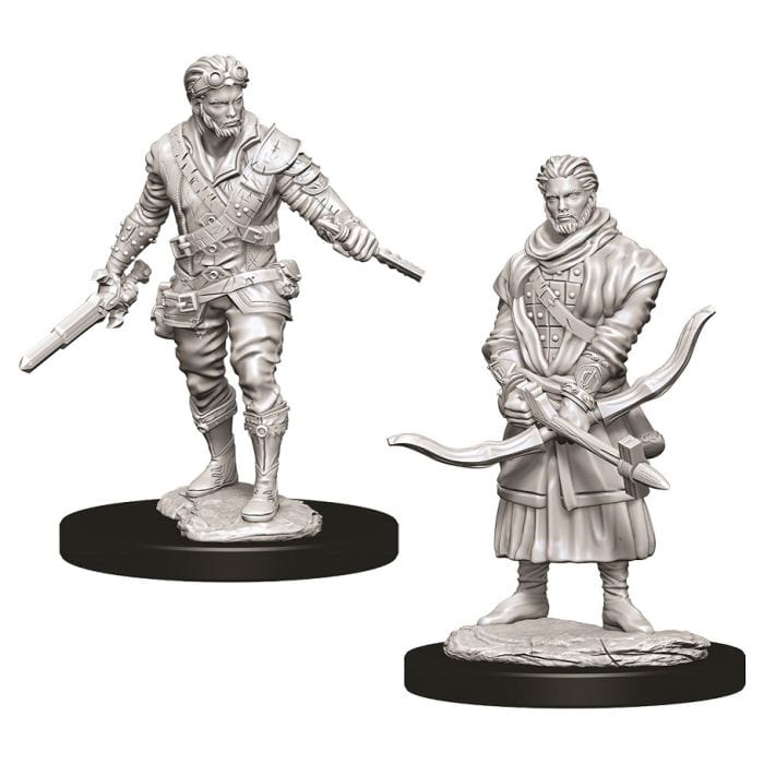 WizKids D&D: Nolzur's Marvelous Minis: Male Human Rogue W9 (Unpainted) - Lost City Toys