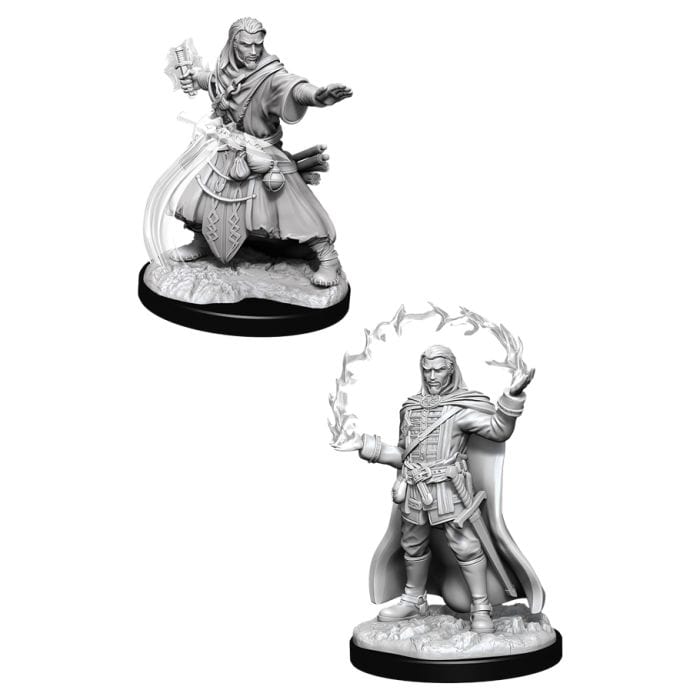 WizKids D&D: Nolzur's Marvelous Minis: Male Human Wizard W11 (Unpainted) - Lost City Toys