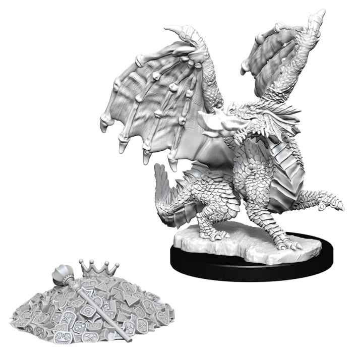 WizKids D&D: Nolzur's Marvelous Minis: Red Dragon Wyrmling W10 (Unpainted) - Lost City Toys