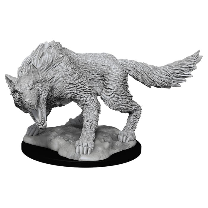 WizKids D&D: Nolzur's Marvelous Minis: Winter Wolf W11 (Unpainted) - Lost City Toys