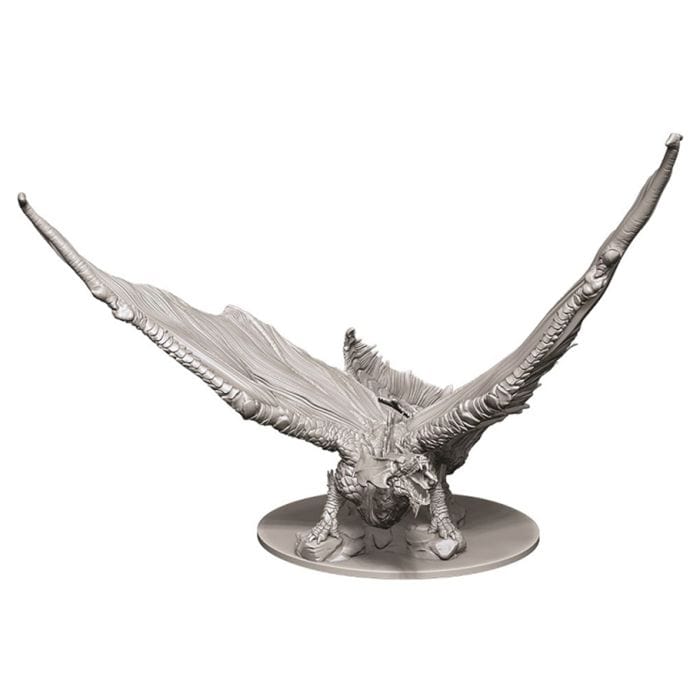 WizKids D&D: Nolzur's Marvelous Minis: Young Brass Dragon W9 (Unpainted) - Lost City Toys