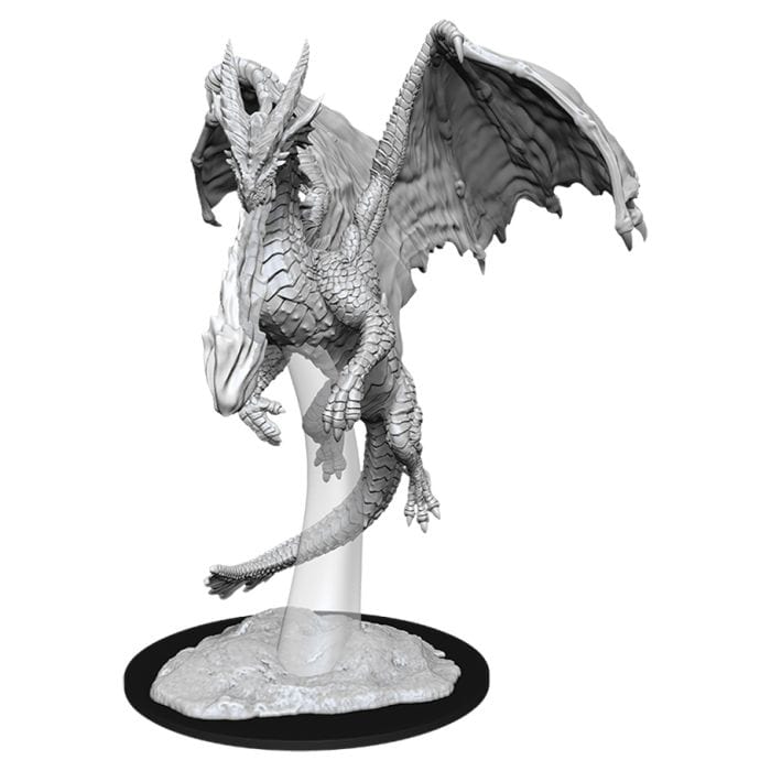 WizKids D&D: Nolzur's Marvelous Minis: Young Red Dragon W11 (Unpainted) - Lost City Toys