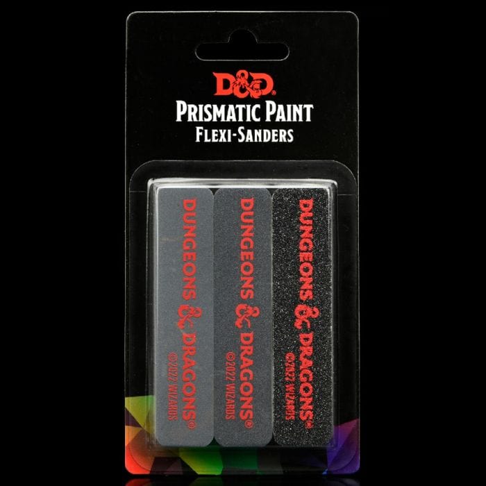 WizKids D&D: Prismatic Paint: Flexi - Sanders Dual Grit - Lost City Toys