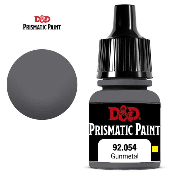 WizKids D&D: Prismatic Paint: Gunmetal (Metallic) - Lost City Toys