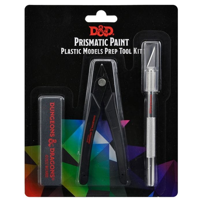 WizKids D&D: Prismatic Paint: Plastic Models Prep Tool Kit - Lost City Toys