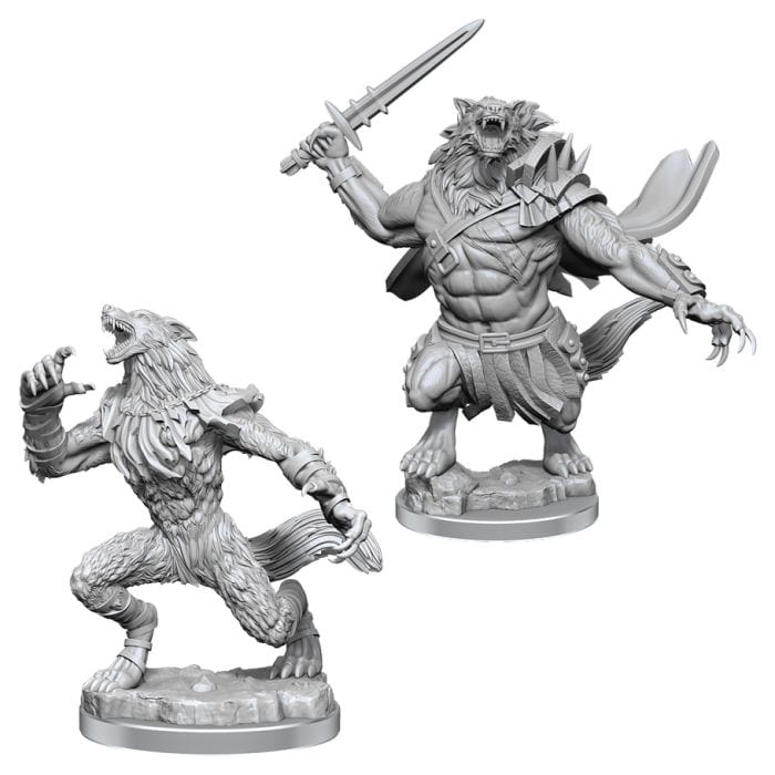 WizKids Magic the Gathering: Arlinn Kord & Tovolar Wave 4 (Unpainted) - Lost City Toys