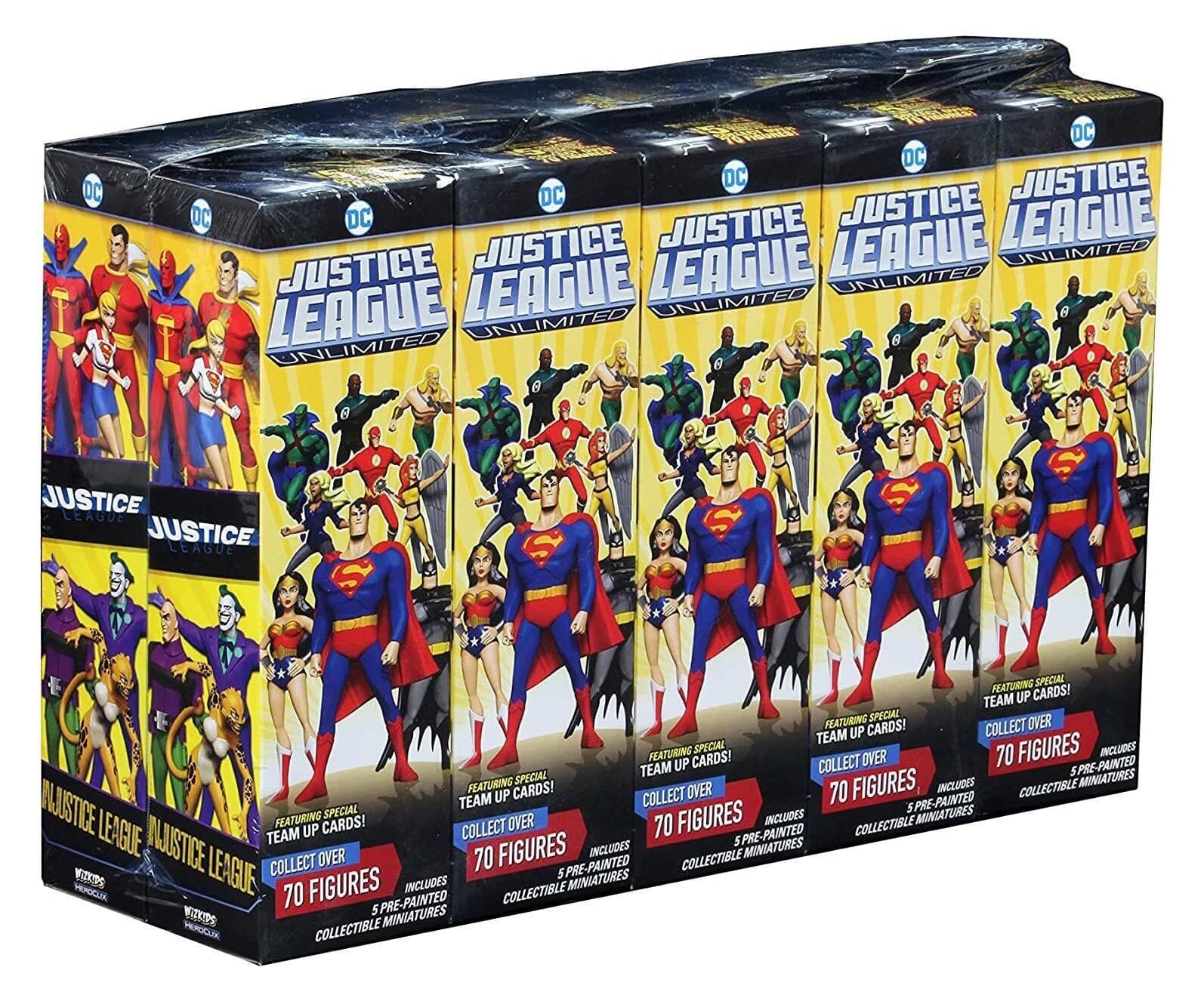 Wizkids/Neca Collectible Miniatures Games Wizkids/Neca DC HeroClix: Justice League Unlimited Booster Brick