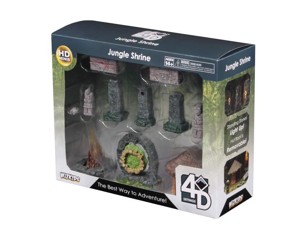 Wizkids/Neca Miniatures Games Wizkids/Neca WizKids 4D Settings: Jungle Shrine