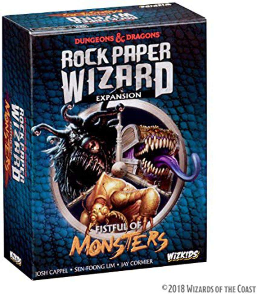 Wizkids/Neca Non-Collectible Card Wizkids/Neca Dungeons & Dragons Rock Paper Wizard: Fistful of Monsters Expansion