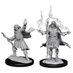 Wizkids/Neca Role Playing Games Wizkids/Neca Pathfinder Deep Cuts Unpainted Miniatures: W14 Elf Sorcerer Male