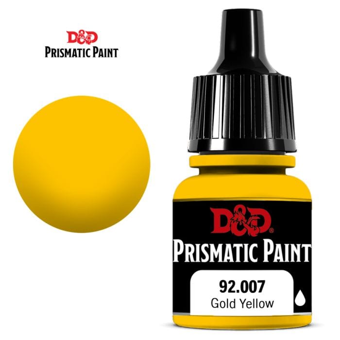 WizKids Paints and Brushes WizKids D&D: Prismatic Paint: Gold Yellow