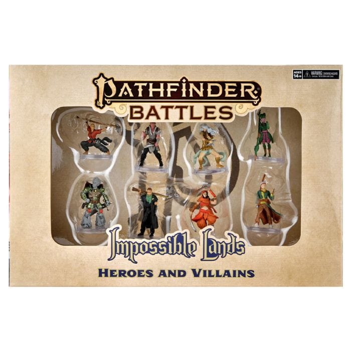 WizKids Pathfinder Battles: Impossible Lands: Heroes and Villains Boxed Set - Lost City Toys