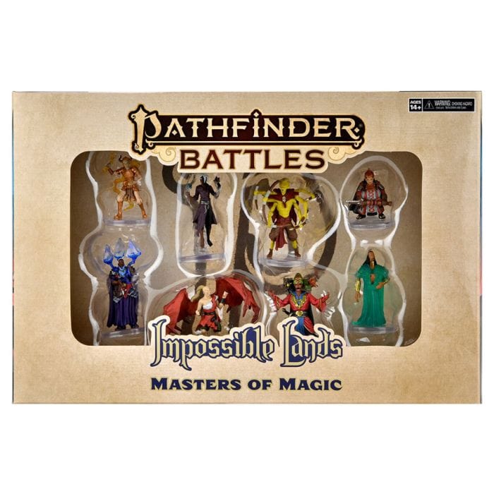 WizKids Pathfinder Battles: Impossible Lands: Masters of Magic Boxed Set - Lost City Toys