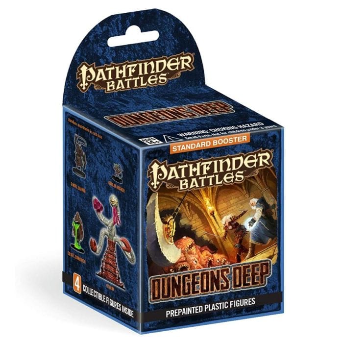 WizKids Pathfinder Battles Miniatures: Dungeons Deep: Booster Brick (8) - Lost City Toys