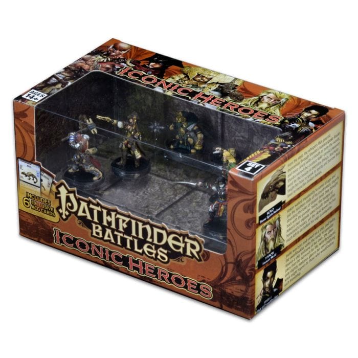 WizKids Pathfinder Battles Miniatures: Iconic Heroes Box Set IV - Lost City Toys