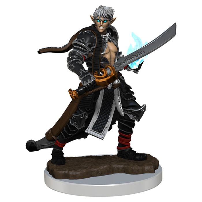 WizKids Pathfinder: Battles Miniatures: Premium Painted Figure: Male Elf Magus - Lost City Toys