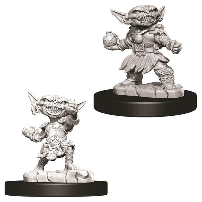 WizKids Pathfinder: Deep Cuts Minis: Female Goblin Alchemist W9 (Unpainted) - Lost City Toys