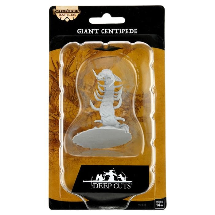 WizKids Pathfinder: Deep Cuts Minis: Giant Centipede Wave 15 (Unpainted) - Lost City Toys