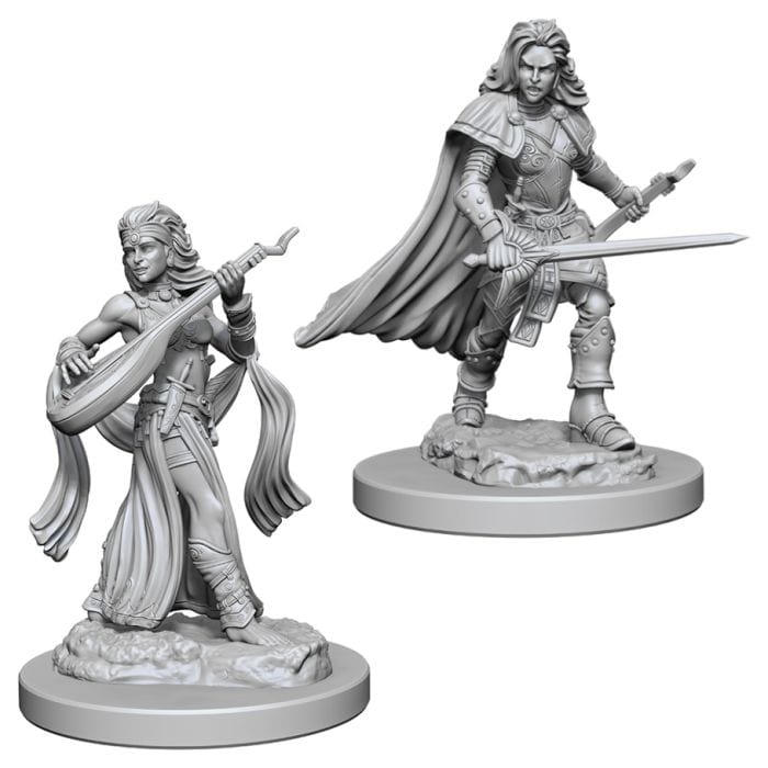 WizKids Pathfinder: Deep Cuts Minis: Human Female Bard W4 (Unpainted) - Lost City Toys