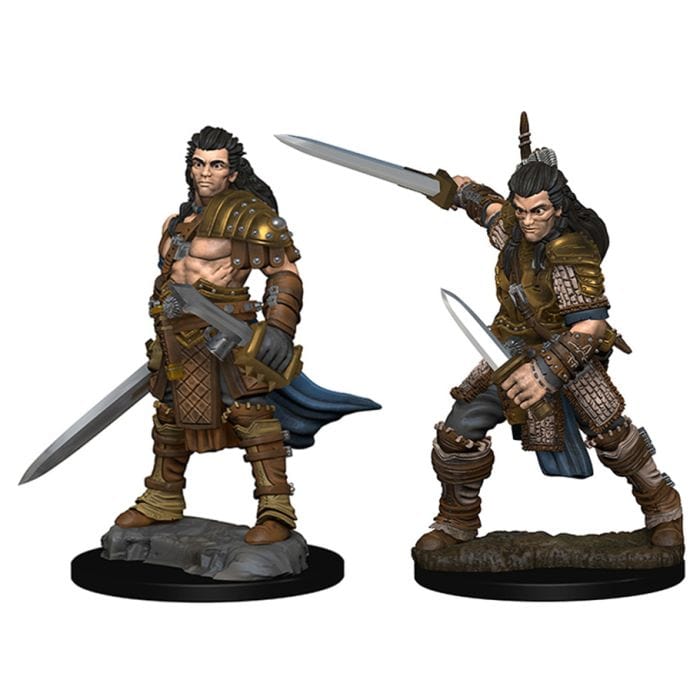WizKids Pathfinder: Deep Cuts Minis: Human Male Fighter W1 (Unpainted) - Lost City Toys