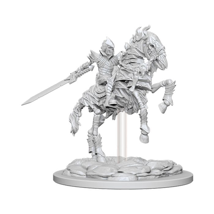 WizKids Pathfinder: Deep Cuts Minis: Skeleton Knight on Horse W5 (Unpainted) - Lost City Toys