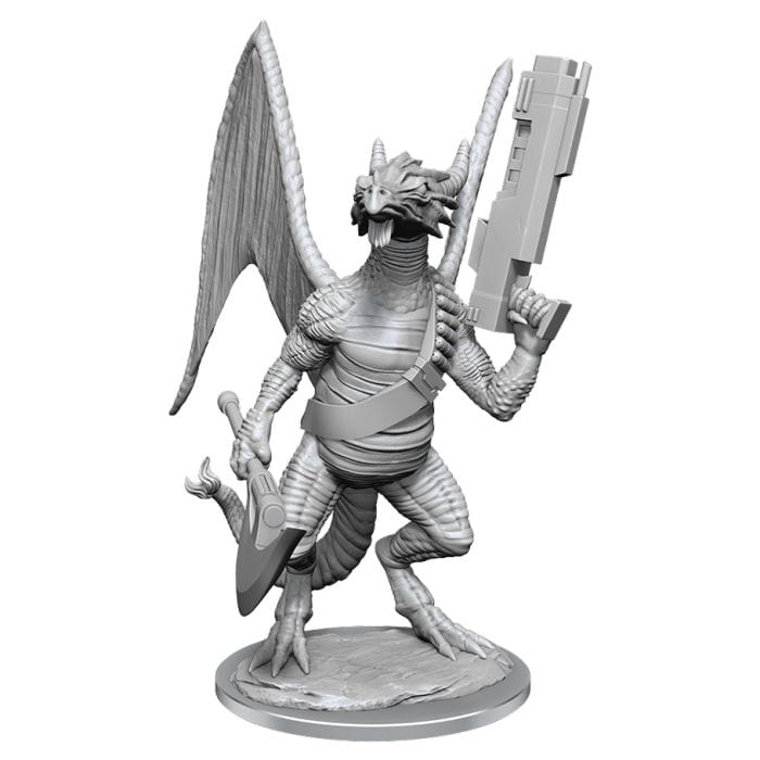 WizKids Starfinder: Deep Cuts Minis: Dragonkin Wave 17 (Unpainted) - Lost City Toys