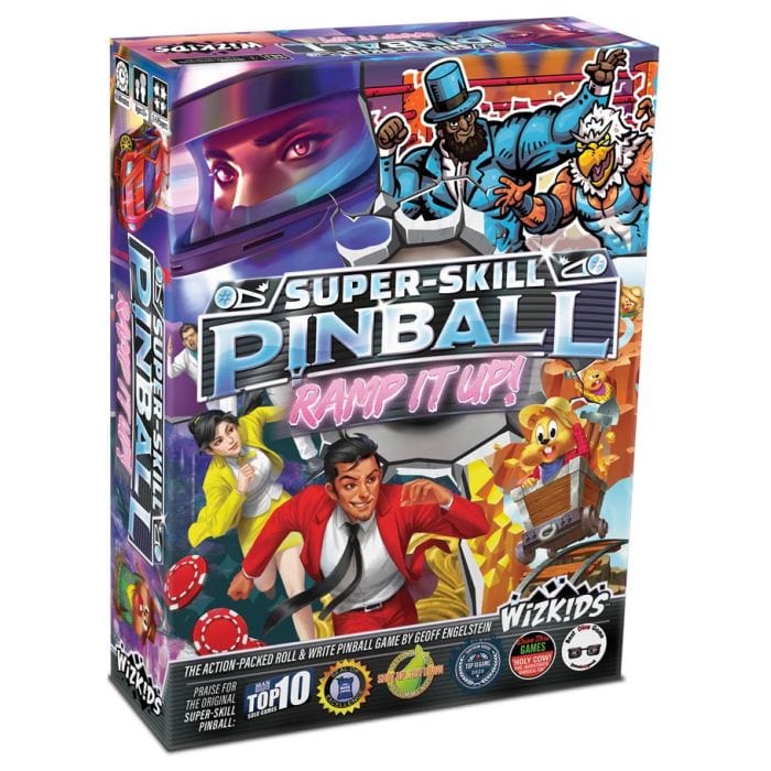 WizKids Super - Skill Pinball: Ramp It Up! - Lost City Toys