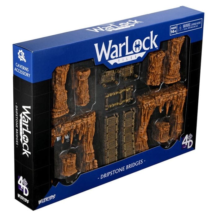 WizKids WarLock Tiles: Accessory: Dripstone Bridges - Lost City Toys