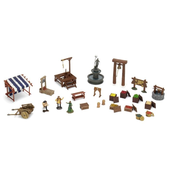 WizKids WarLock Tiles: Accessory: Marketplace - Lost City Toys