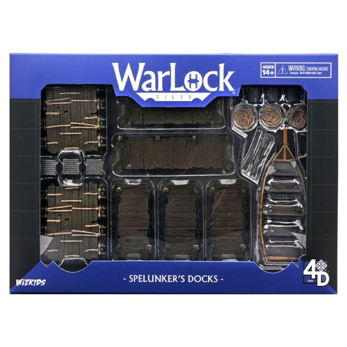 WizKids WarLock Tiles: Accessory: Spelunker's Docks - Lost City Toys