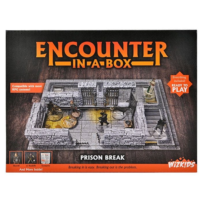 WizKids WarLock Tiles: Encounter in a Box: Prison Break - Lost City Toys