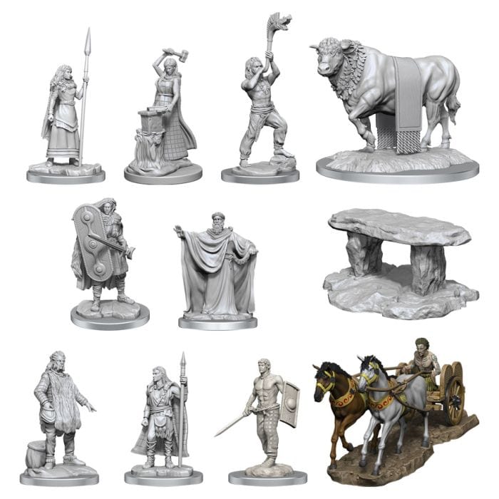 WizKids WizKids Deep Cuts: Brigante Celts Wave 17 (Unpainted) - Lost City Toys