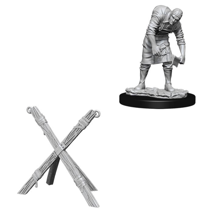 WizKids WizKids Deep Cuts Minis: Assistant & Torture Cross W6 (Unpainted) - Lost City Toys