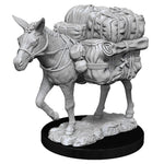 WizKids WizKids Deep Cuts Minis: Pack Mule W7 (Unpainted) - Lost City Toys