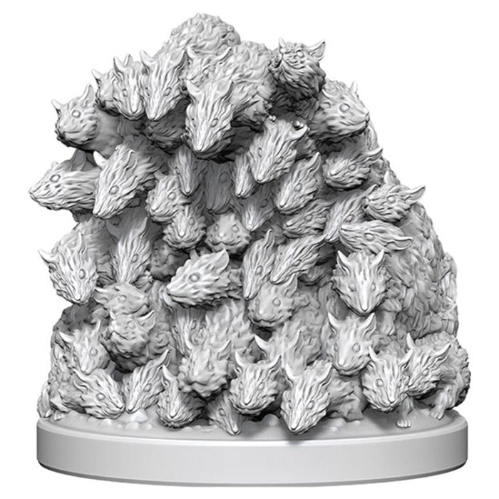 WizKids WizKids Deep Cuts Minis: Swarm of Rats W4 (Unpainted) - Lost City Toys