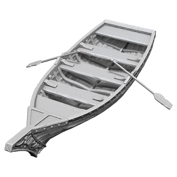 WizKids WizKids Deep Cuts: Rowboat & Oars Wave 18 (Unpainted) - Lost City Toys