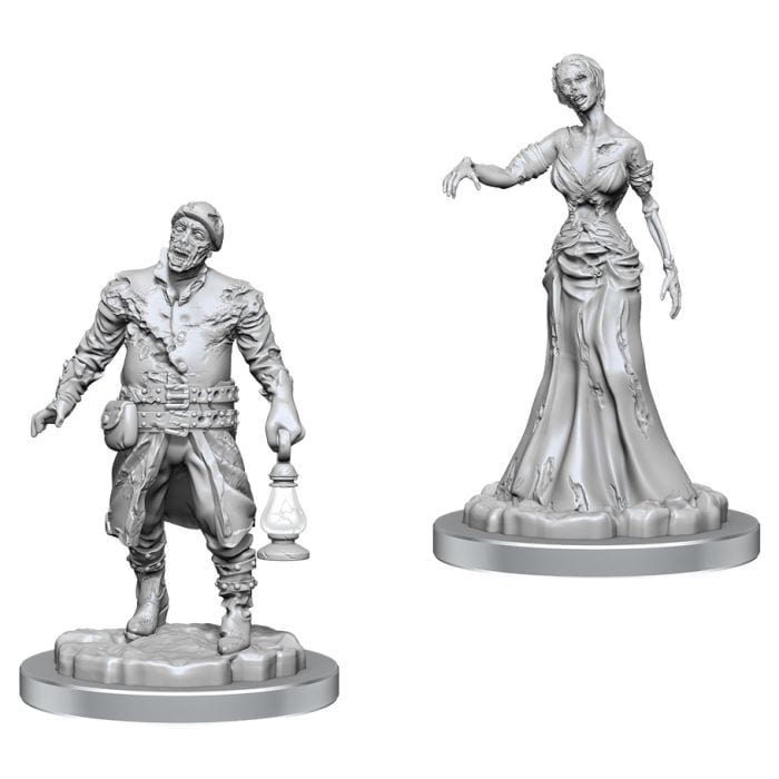 WizKids WizKids Deep Cuts: Zombies Wave 18 (Unpainted) - Lost City Toys