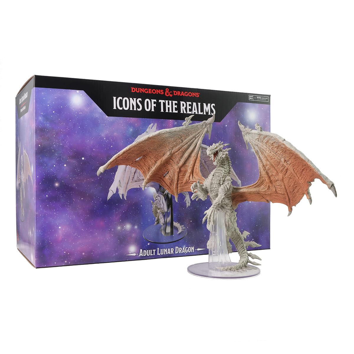 Wizkids/Neca Dungeons & Dragons: Icons of the Realms - Adult Lunar Dragon - Lost City Toys