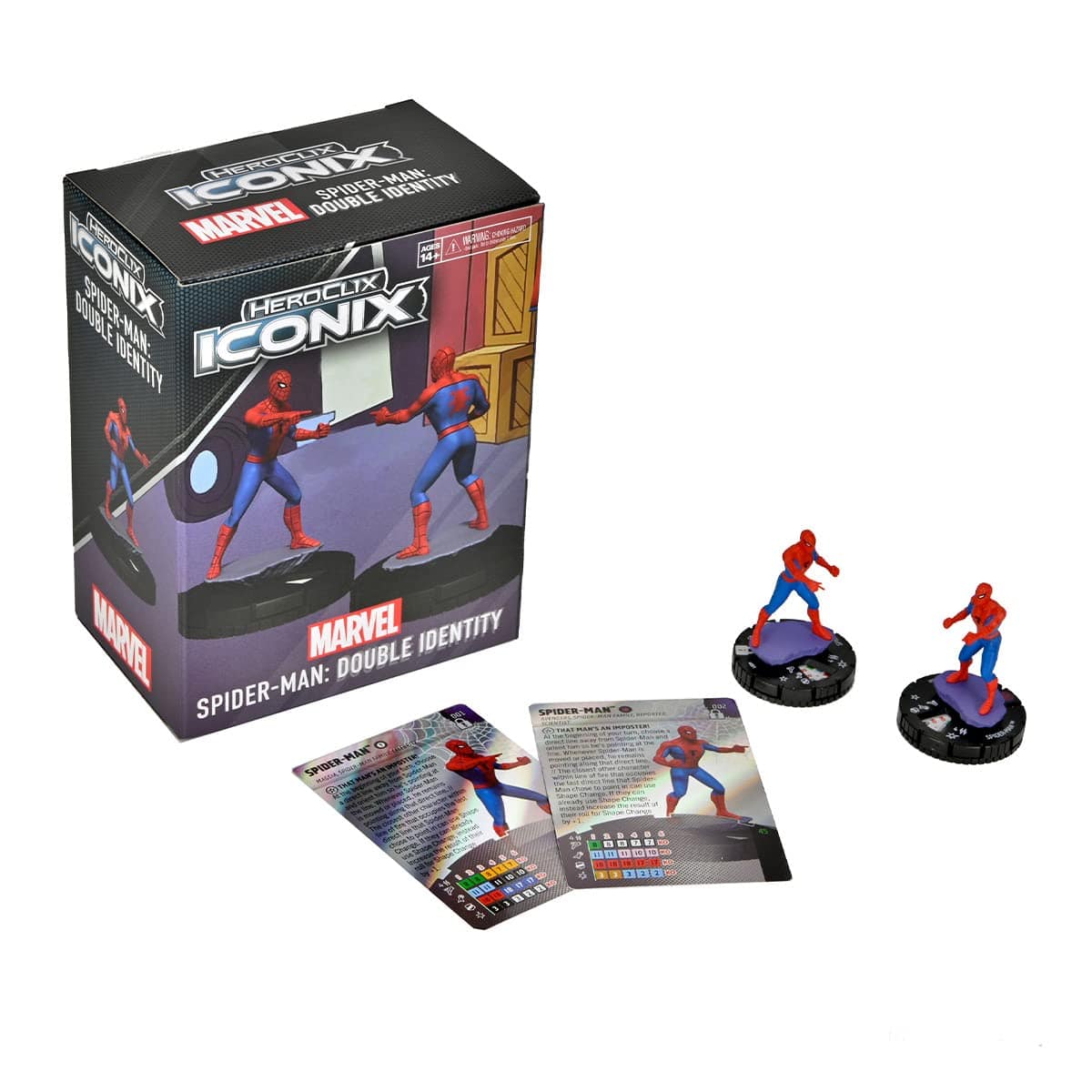 Wizkids/Neca Marvel HeroClix: Iconix - Spider - Man Double Identity - Lost City Toys