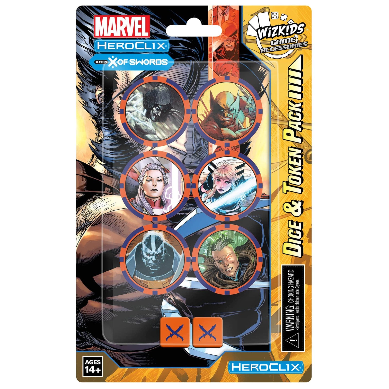 Wizkids/Neca Marvel HeroClix: X - Men X of Swords Dice and Token Pack - Lost City Toys