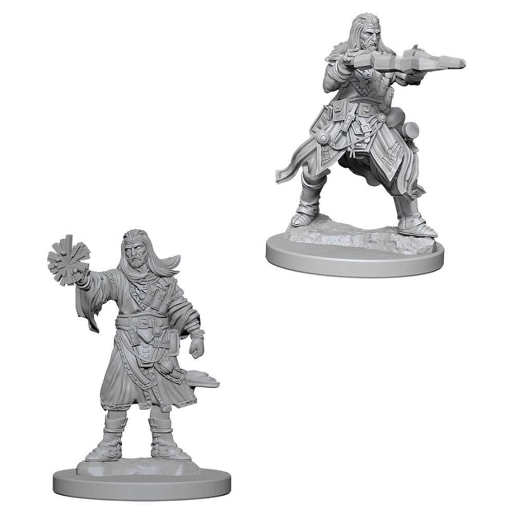 Wizkids/Neca Pathfinder Deep Cuts Unpainted Miniatures: W06 Male Human Wizard - Lost City Toys