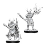 Wizkids/Neca Pathfinder Deep Cuts Unpainted Miniatures: W10 Male Half - Orc Druid - Lost City Toys