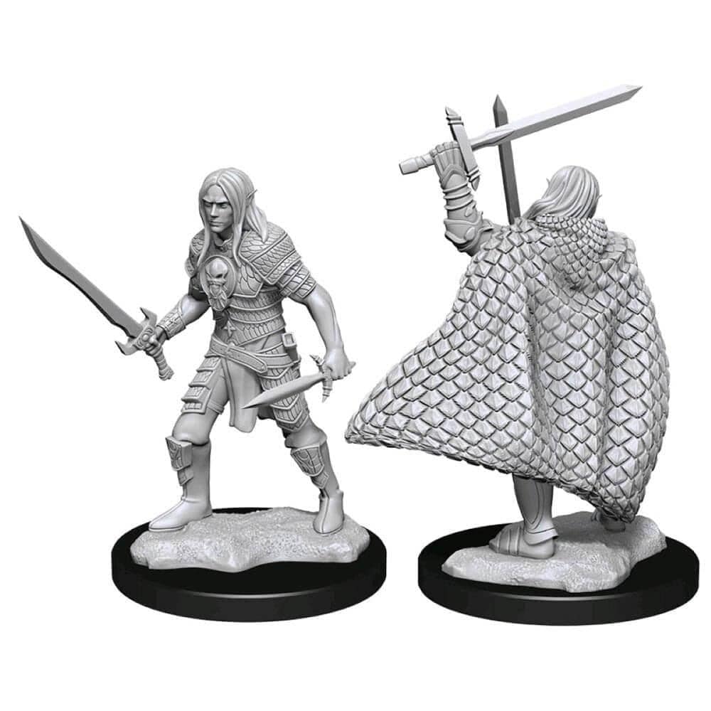 Wizkids/Neca Pathfinder Deep Cuts Unpainted Miniatures: W13 Elf Fighter Male - Lost City Toys