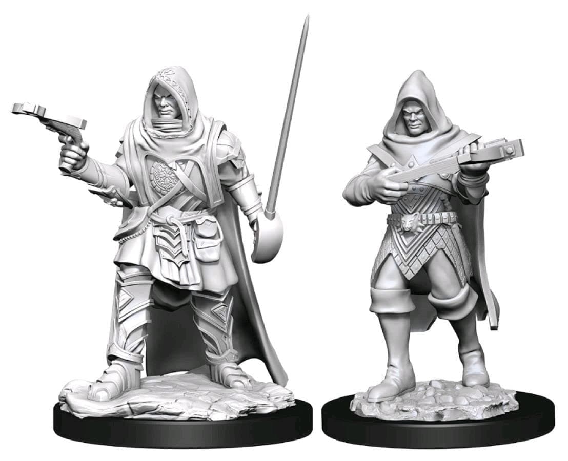 Wizkids/Neca Pathfinder Deep Cuts Unpainted Miniatures: W13 Human Rogue Male - Lost City Toys