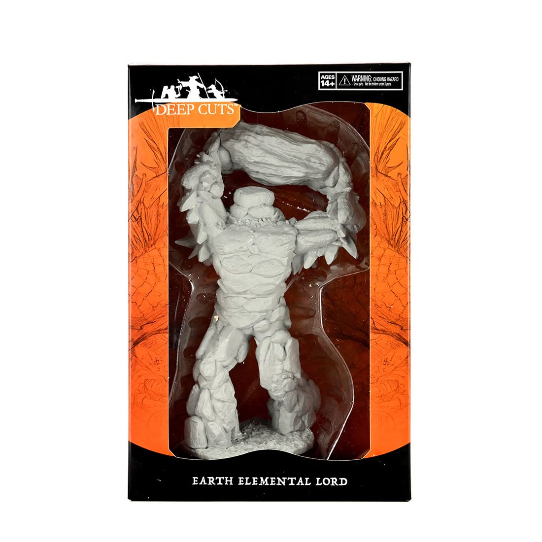 Wizkids/Neca Pathfinder Deep Cuts Unpainted Miniatures: W14 Earth Elemental Lord - Lost City Toys