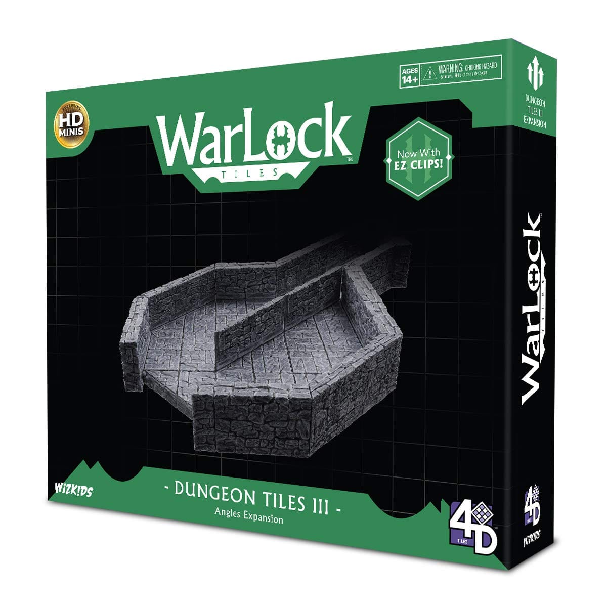Wizkids/Neca WarLock Tiles: Dungeon Tiles III - Angles - Lost City Toys